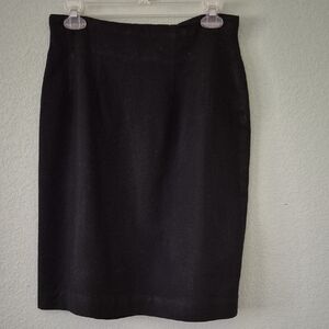 Elegant Black Pencil Skirt
